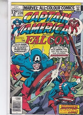 Buy Marvel Comics Captain America Vol. 1 #220 April 1978 Same Day Dispatch • 12.99£