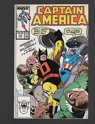 Buy Captain America #328 1st Demolition Man D-Man VF 1968 Marvel • 19.10£