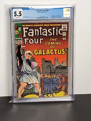 Buy Fantastic Four #48 CGC 5.5 (Galactus, Silver Surfer) • 1,205.68£