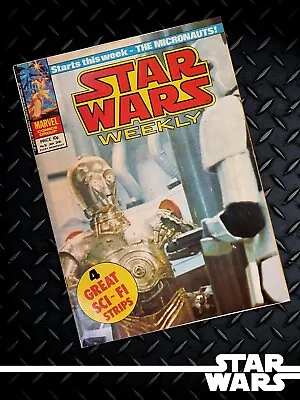 Buy STAR WARS WEEKLY Issue #51 1978 RARE Vintage Marvel Comic UK C3PO DROIDS • 4.90£