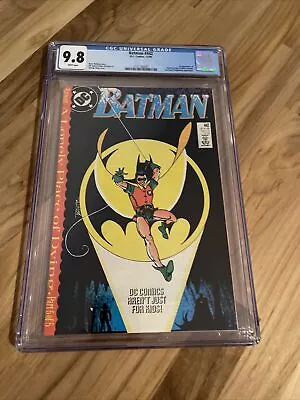 Buy DC Comics Batman #442 CGC 9.8 White Pages Tim Drake Robin 1st App Key Issue • 80.31£
