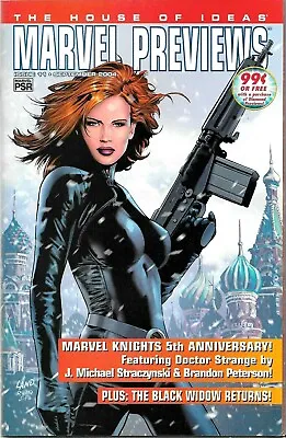 Buy Marvel Previews #11  Black Widow Preview / Marvel / Sep 2004 / V/g / 1st Print • 4.95£