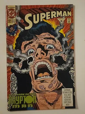Buy Superman #57 (Jul, 1991) - The Mark Of The Krypton Man • 9.99£