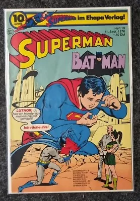 Buy Superman Batman Comic Booklet 19 / 1976 • 3£