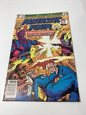 Buy Fantastic Four #212 Marvel 1979 / Bronze Age, The Clash Of The Titans! • 9.46£