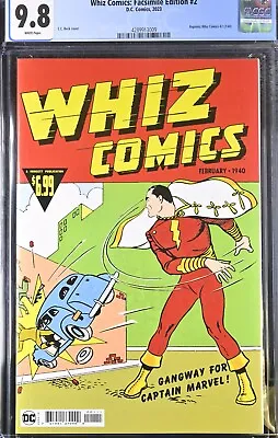 Buy Whiz Comics #2 - CGC 9.8 - Facsimile Edition 2023 • 47.67£