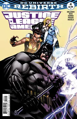 Buy Justice League Of America #4 (NM)`17 Orlando/ Reis  (Cover B) • 3.25£