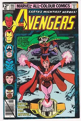 Buy The Avengers 186 From 1979 Key Issue First Appearance Of Chthon • 15£