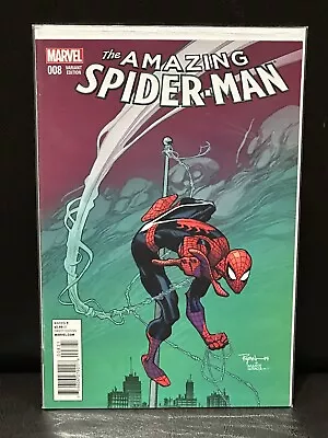 Buy 🔥AMAZING SPIDER-MAN #8 Variant - Great RYAN OTTLEY 1:25 Ratio Cover - 2014 NM🔥 • 8.50£
