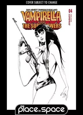Buy Vampirella Vs Superpowers #4g (1:10) Lee B&w (wk34) • 4.99£
