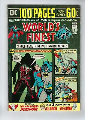 Buy WORLD'S FINEST # 223 (DC COMICS, 100pg GIANT, DEADMAN App - JUNE 1974), VF- • 19.95£