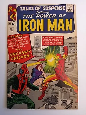 Buy Tales Of Suspense 56 Marvel Comic 1964 1st Unicorn. Watcher Story VF • 209.83£