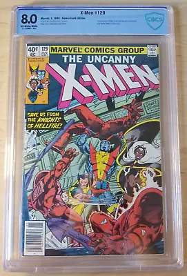 Buy Uncanny X-Men #129 - CBCS 8.0 (1980, Marvel Comics) 1st Kitty Pryde & Emma Frost • 214.47£