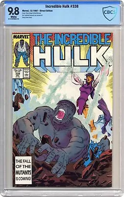 Buy Incredible Hulk #338 CBCS 9.8 1987 21-275FB9A-015 • 90.84£