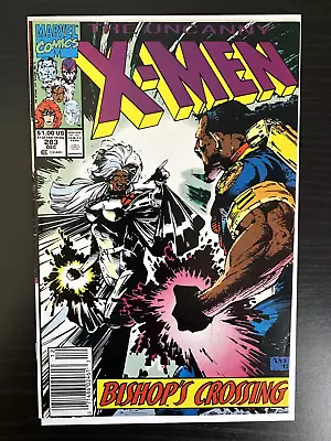 Buy Uncanny X-Men #283 1st Full Appearance Bishop Newsstand VF+ 1991 Marvel Comics • 4.81£