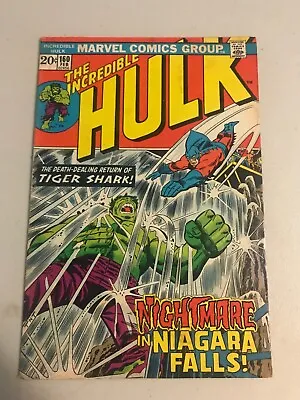 Buy Inceridble Hulk #160 F Marvel Comics 1972 • 13.50£