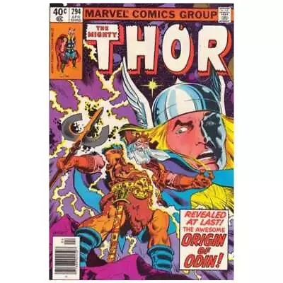 Buy Thor (1966 Series) #294 Newsstand In VF Minus Condition. Marvel Comics [c/ • 5.86£
