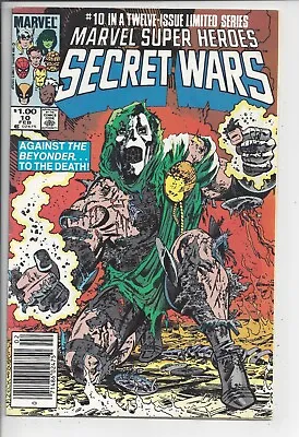 Buy Marvel Super Heroes Secret Wars#10VF+(7.5) 1984 -Doom🍁Canadian Price Variant 🍁 • 19.77£