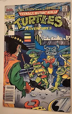 Buy Teenage Mutant Ninja Turtles Adventures #16 (1991) TMNT Archie Comics Newsstand • 3.96£