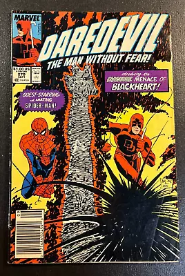 Buy Daredevil 270 NEWSTAND KEY 1st App BLACKHEART Romita Jr Spider-man Vol 1 Elektra • 8.79£