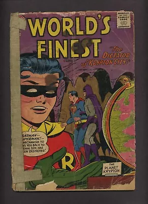 Buy World's Finest Comics 100 Elias 1st GREEN ERROR (CLOWN)! Lex Luthor 1959 DC O917 • 14.39£