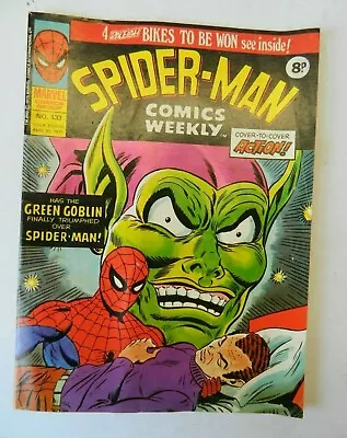 Buy Spider-Man Comic No. 133 Aug 30th 1975 Green Goblin/Iron Man/Thor • 8.50£