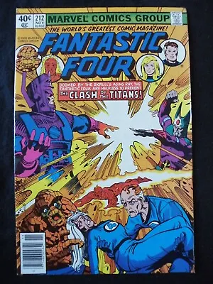 Buy Fantastic Four # 212 1979 7.5 Condition!!!! • 9.45£