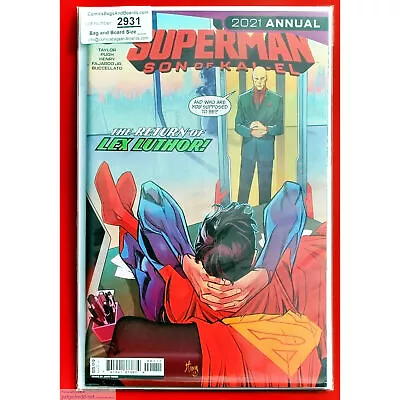 Buy Superman Son Of Kal-El 1st Print DC Pride Comic Book Annual 2021 (Lot 2931 • 8.99£