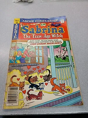 Buy #67 1981 Archie Sabrina The Teenage Witch Bronze Age Cartoon Comic TV Show Basis • 24.32£