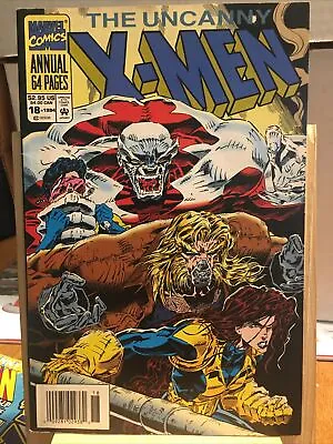 Buy Marvel Comics: THE UNCANNY X-MEN ANNUAL #18. 64pg. 1994. Box 109 • 7.11£