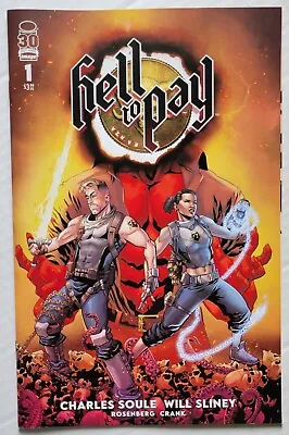 Buy HELL TO PAY #1 SLINEY VARIANT IMAGE 2022 OPTIONED By CHARLES SOULE NM • 4£
