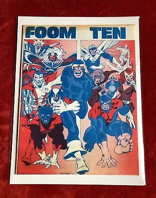 Buy FOOM #10 Stunning High Grade Copy Pre-dates Giant Size X-Men 1 X-Men 94 Marvel • 995£