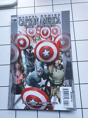 Buy Captain America The Chosen #6 2008 Morrell/ Breitweiser (Cover A) • 2.99£