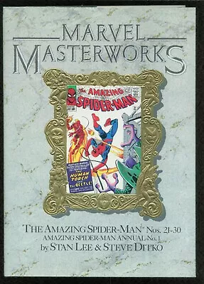 Buy Marvel Masterworks Vol 10 Amazing Spider-man Nos: 21 -30 Inv: 22-1627 • 59.29£