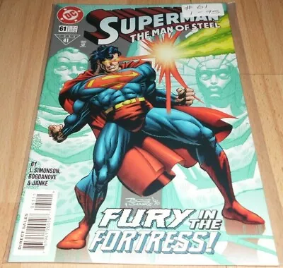 Buy Superman The Man Of Steel (1991) #61...Published Oct 1996 By DC • 5.99£