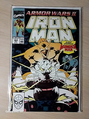 Buy Iron Man #263 Marvel Comics 1990 Armor Wars II Wonder Man App. • 5.54£