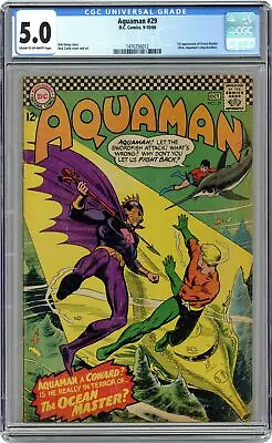 Buy Aquaman #29 CGC 5.0 1966 1476756012 1st App. Ocean Master • 236.51£