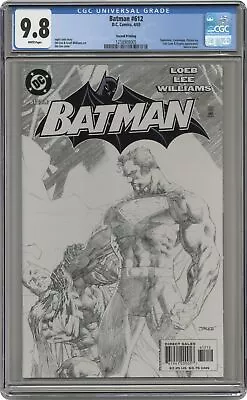 Buy Batman #612B Sketch Variant 2nd Printing CGC 9.8 2003 1258908005 • 139.92£