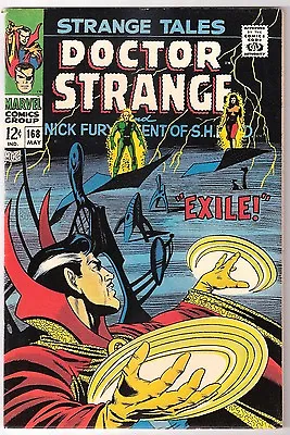 Buy Strange Tales #168 Marvel 1968 Nm- Condition  (dr. Strange Shield) • 82.78£