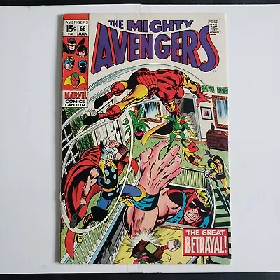 Buy The Avengers #66 Vol. 1 (1963) 1969 Marvel Comics • 43.97£