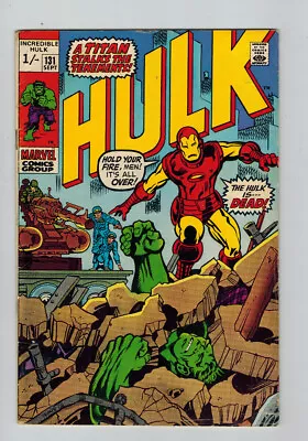 Buy Incredible Hulk (1962) # 131 UK Price (5.0-VGF) (295271) 1st App. Jim Wilson ... • 22.50£