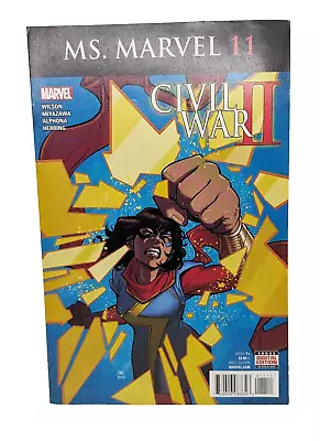 Buy MS. Marvel #11 Civil War II November 2016 Marvel Comic • 6.40£