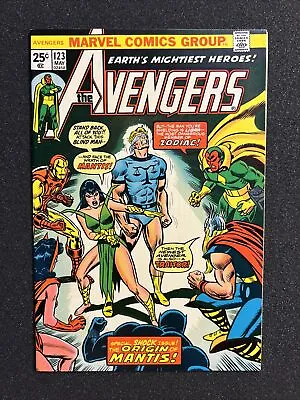 Buy Avengers #123 (May 1974, Marvel) UPPER MID GRADE - CLASSIC COMIC BOOK SERIES • 7.92£