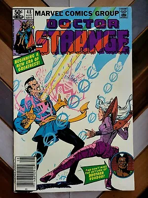 Buy Doctor Strange #48 FN/VF (Marvel 1981) Newsstand + 1st Meeting BROTHER VOODOO • 15.23£