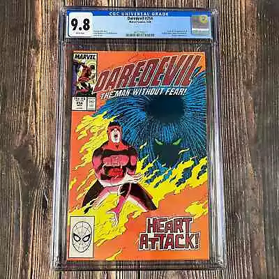 Buy Daredevil #254 CGC 9.8 1st Appearance And Origin Of Typhoid Mary • 332.05£