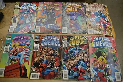 Buy Lot 10 Marvel Comics Captain America 427 428 438 437 431 429 430 435 1994-1996  • 19.73£