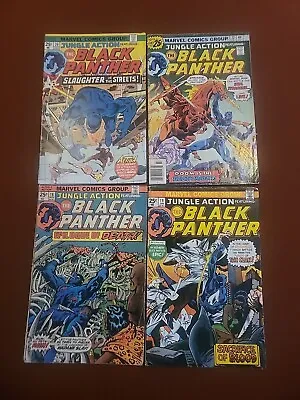 Buy Jungle Action (black Panther) 4 Comic Lot - #18 19 20 22 - Keys -  • 39.51£