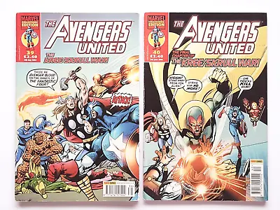 Buy THE AVENGERS UNITED #39 #49 (The Kree/Skrull War) Marvel Panini 2004 • 1.50£