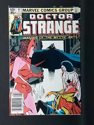 Buy Doctor Strange #60 Newsstand Dracula Darkhold Scarlet Witch 1983 Marvel VFNM 9.0 • 9.50£