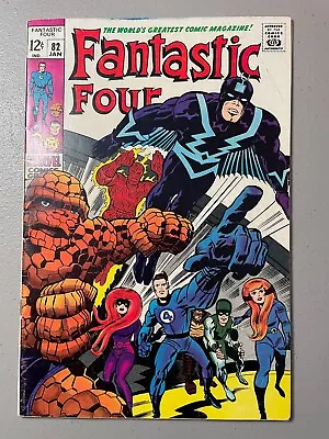 Buy Fantastic Four #82 (1969) - Jack Kirby - 1st Appearance Of Zorr - F/VF (7.0) • 36.92£